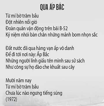 50 NĂM TRƯỚC, TÔI GẶP NGỌN CỜ BÊN SÔNG VÀM CỎ TÂY - Nhà thơ THANH THẢO