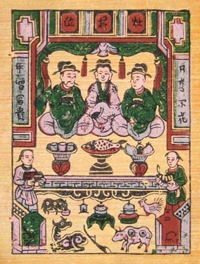 HÌNH TƯỢNG ÔNG TÁO TRONG VĂN HÓA DÂN GIAN Á ĐÔNG