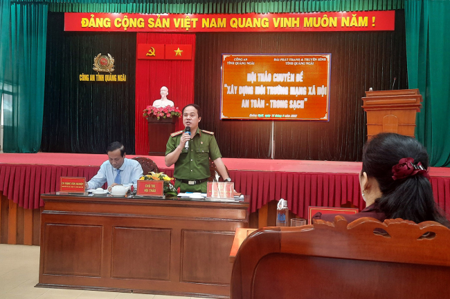 Hội thảo chuyên đề: Xây dựng môi trường mạng xã hội an toàn, trong sạch